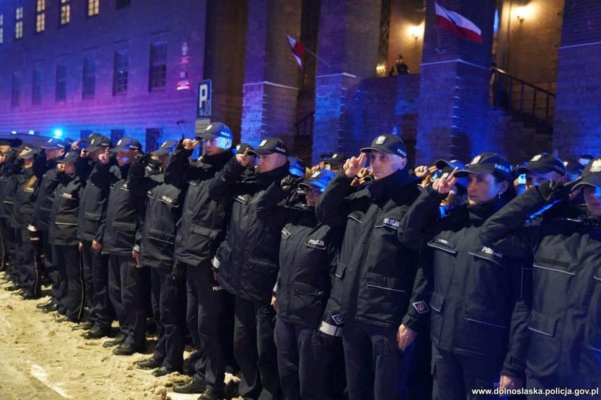 Dolny Śląsk oddał hołd zamordowanym policjantom   