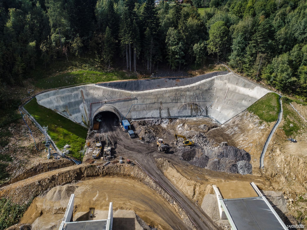 Budowa trasy S1 w Beskidach