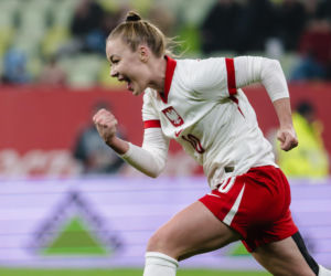 Polska - Słowenia: Najwierniejsi kibice wspierali reprezentację Polski kobiet. Dużo zdjęć z Gdańska