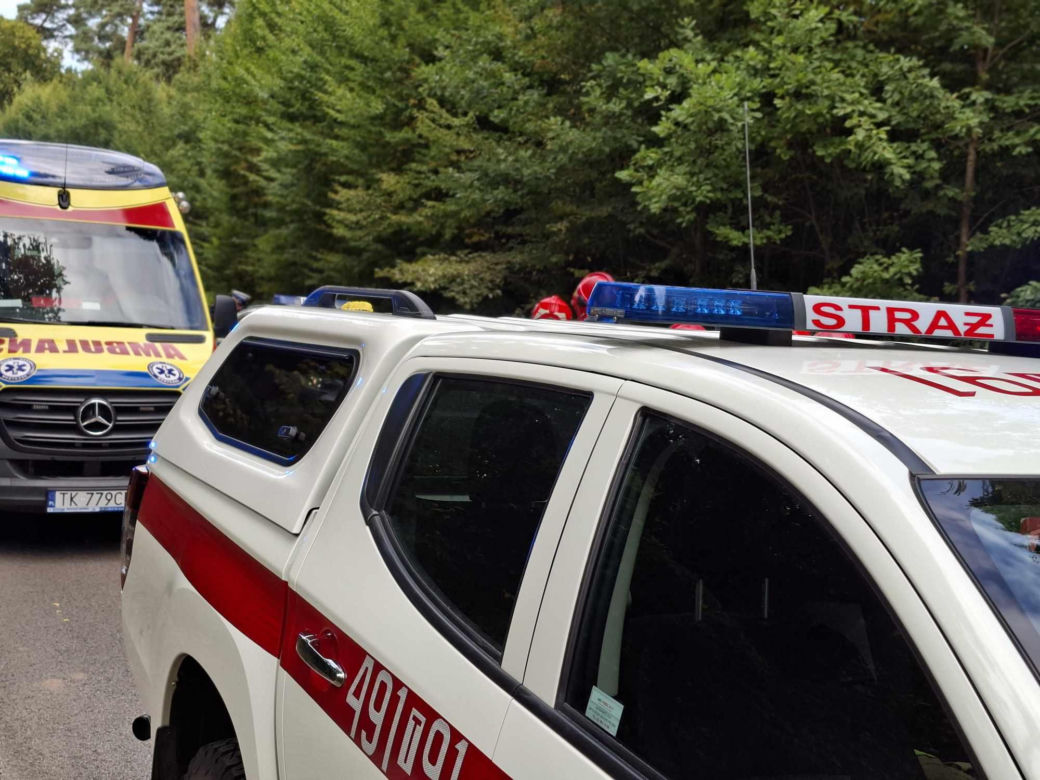 Wypadek na Zgodnej w Starachowicach