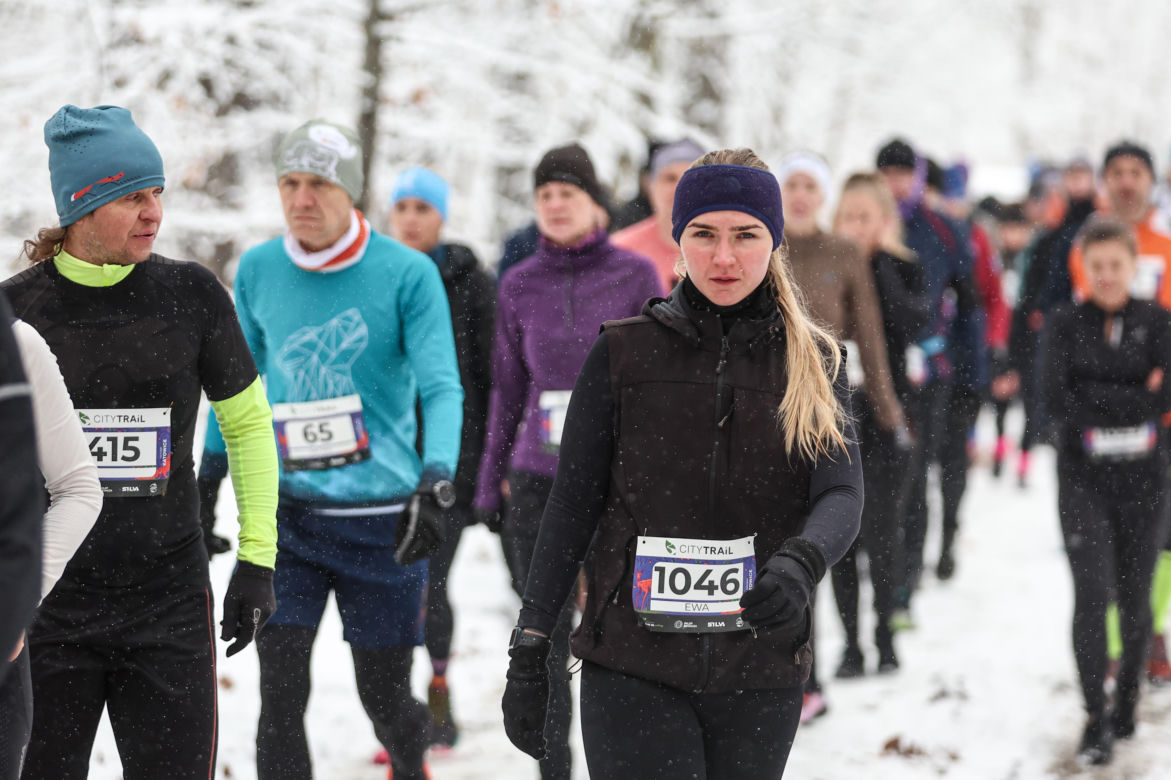 Za nami kolejny bieg z cyklu City Trail w Katowicach w pięknej, zimowej aurze