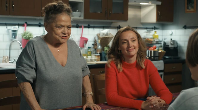 Barwy szczęścia odc. 3347. Asia (Anna Gzyra), Lucyna (Grażyna Zielińska)