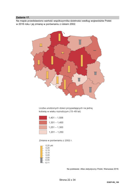 Tak wyglądał arkusz CKE matury z geografii na poziomie rozszerzonym (Formuła 2015)