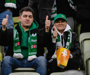 Lechia Gdańsk - Piast Gliwice: Zdjęcia kibiców z meczu 29. kolejki PKO BP Ekstraklasy