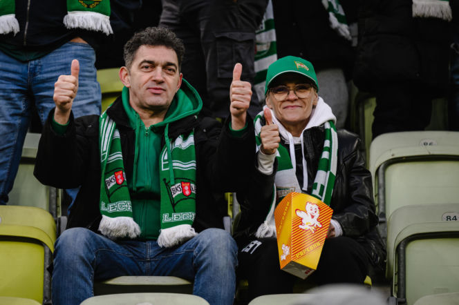 Lechia Gdańsk - Piast Gliwice: Zdjęcia kibiców z meczu 29. kolejki PKO BP Ekstraklasy
