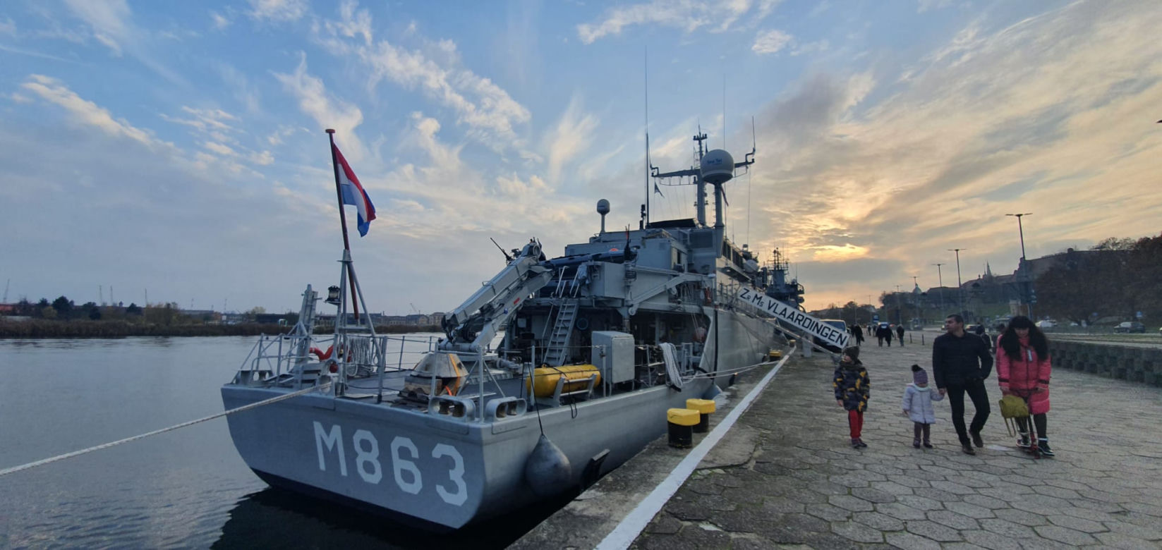 Okręty NATO zacumowały w Szczecinie