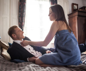 To nie koniec świata 2 sezon odcinek 14 (odc. 1).Anka (Karolina Gorczyca), Paweł (Krystian Wieczorek)