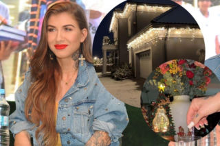 Deynn już wystroiła dom na święta. Lampki nawet na całym podwórki! Ja jestem sroczka