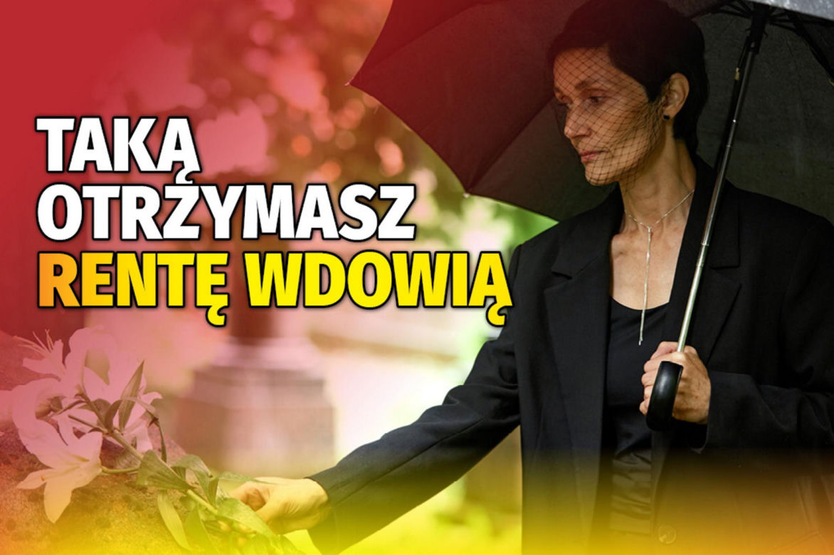 Taką otrzymasz rentę wdowią