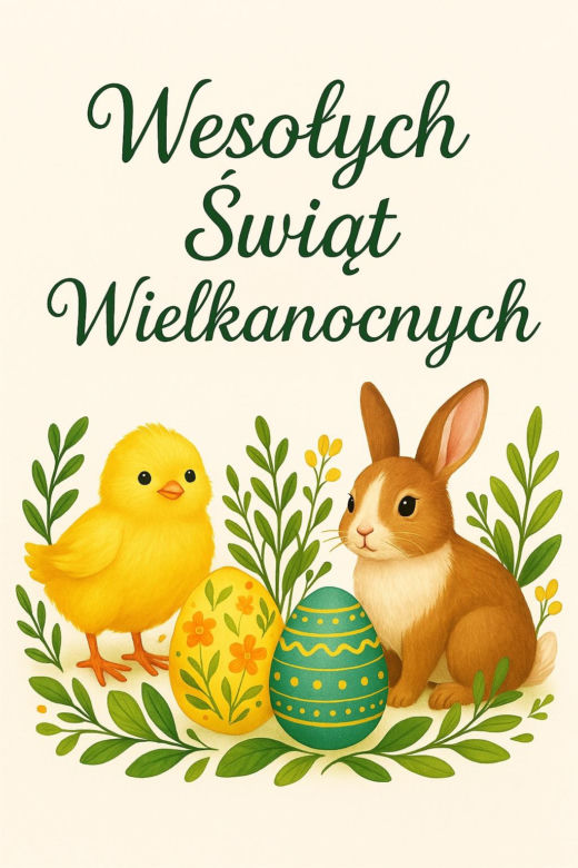 E-kartki na Wielkanoc 2025. Gotowe kartki wielkanocne do wysłania