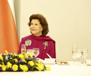 Obiad na cześć szwedzkiej pary królewskiej