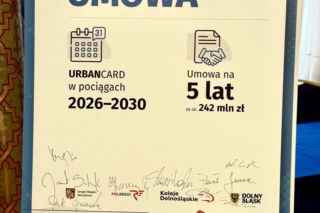 Urbancard w pociągach na kolejne 5 lat