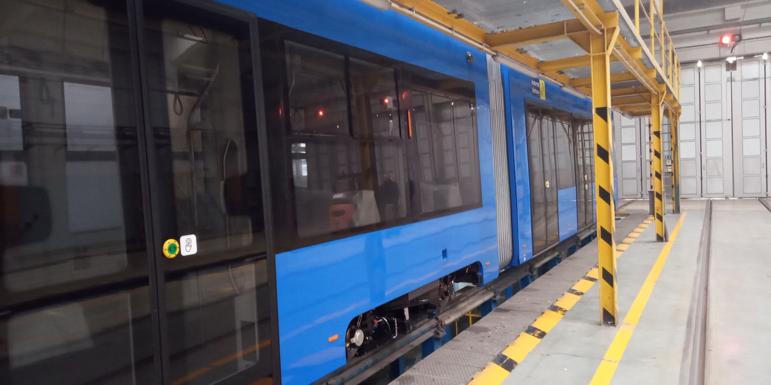 Tak wygląda pierwszy tramwaj "Lajkonik", który dotarł do Krakowa!