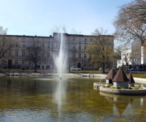 Kończy się czwarty etap rewitalizacji parku na Pl. Kościuszki w Lesznie