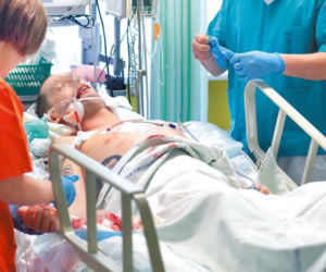 Dostał nożem bo krzywo spojrzał
