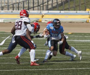 Futbol amerykański. Panthers Wrocław przegrali z Hamburg Sea Devils 23:26