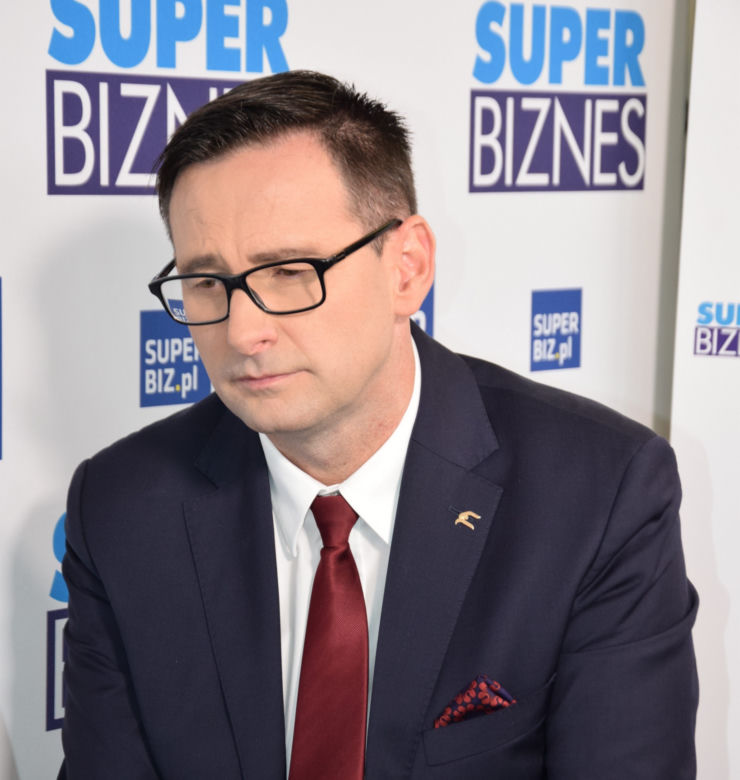 Daniel Obajtek, prezes PKN Orlen. Kongres 590 Rzeszów