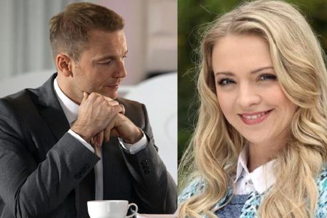 M jak miłość Joanna (Barbara Kurdej-Szatan), Andrzej (Krystian Wieczorek)