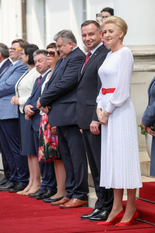Agata Duda jest marką światowej mody