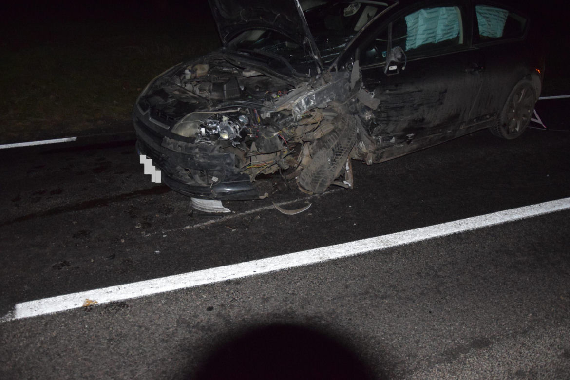 Tragiczny wypadek  na trasie Czerwona Wieś – Kąty