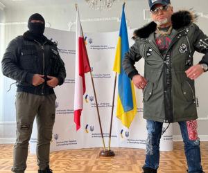 Rutkowski pancernymi wozami wjeżdża do Ukrainy
