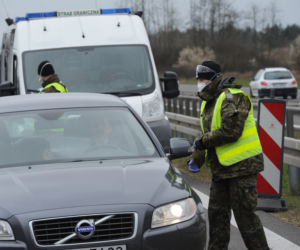 Kontrole graniczne na przejściu w Kołbaskowie