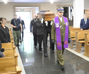 Młody policjant zginął w potwornym wypadku. Pogrzeb Kacpra Mierzejewskiego