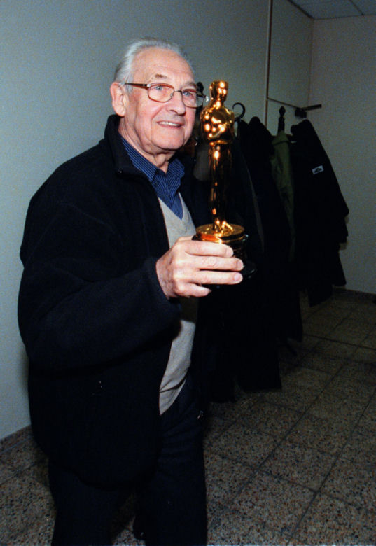Andrzej Wajda i Daniel Olbrychski 
