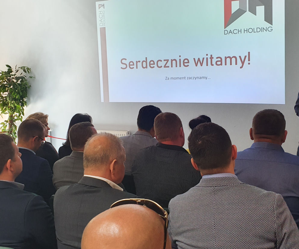 Konferencja firmy Dach Holding