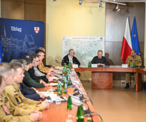 Atak zimy w Elblągu