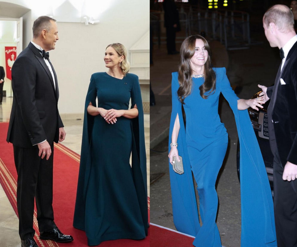 Marta Nawrocka zainspirowała się księżną Kate