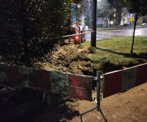 Ogromna awaria pod domem prezesa Kaczyńskiego