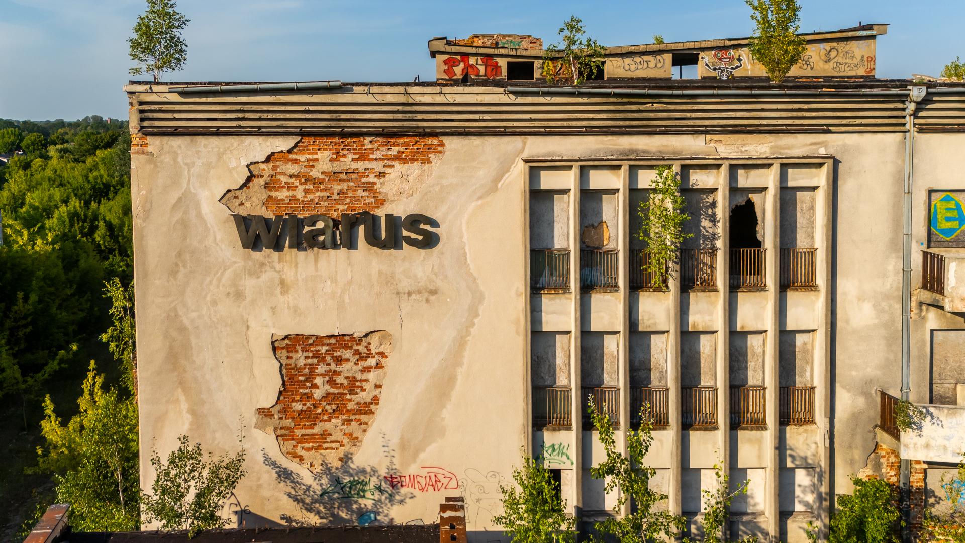 Opuszczone sanatorium wojskowe Wiarus w Ciechocinku