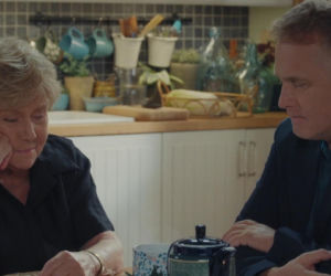 M jak miłość odc. 1908. Barbara (Teresa Lipowska), Artur Rogowski (Robert Moskwa)