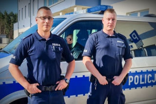 Ranny dwulatek omal się nie wykrwawił. Z pomocą ruszyli policjanci z Kożuchowa