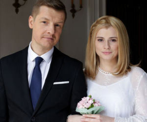 M jak miłość odcinek 1374, Katia (Joanna Jarmołowicz), Paweł (Rafał Mroczek)