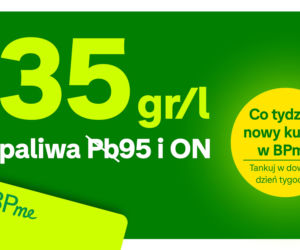 Na stacje bp wraca promocja -35 gr/l. Jesienne tankowanie kosztuje teraz mniej