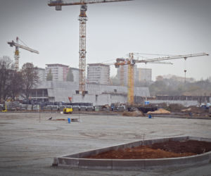 Budowa Fabryki Wody - listopad 2020