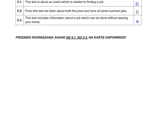 Matura 2026 z angielskiego: odpowiedzi do wszystkich zadań z arkusza CKE 6.05.2026