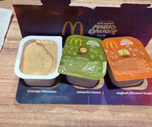 Zestaw Super Mario McDonald's w Niemczech