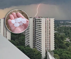 Potężne burze uderzyły w Polskę. Zerwane dachy, zalane ulice i gradobicia