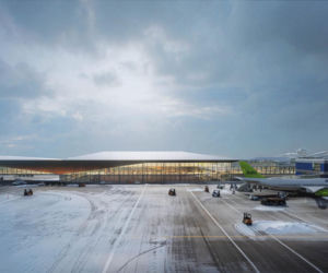 Projekt Terminala lotniska w Wilnie autorstwa Zaha Hadid Architects