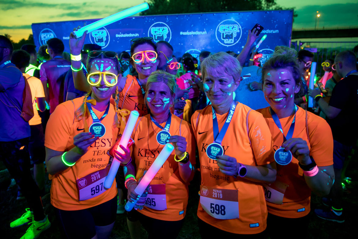 ESKA LEDs RUN  - zdjęcia z biegu innego niż wszystkie