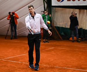 Gdańsk: Hubert Hurkacz trenował z dziećmi