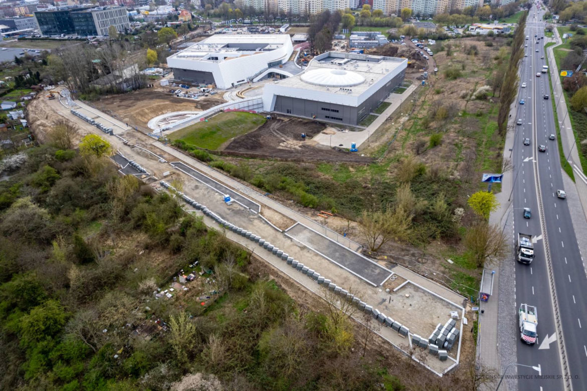 Przebudowa ul. Bożeny - kwiecień 2023