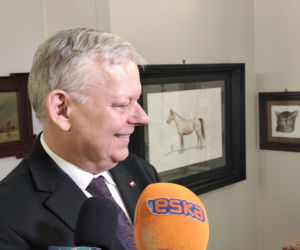 Wystawa obrazów posła Suskiego w sejmie