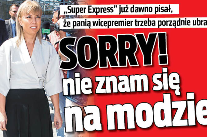 SORRY! Nie znam się na modzie