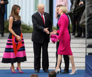 Agata Duda pokazała klasę Trumpowi