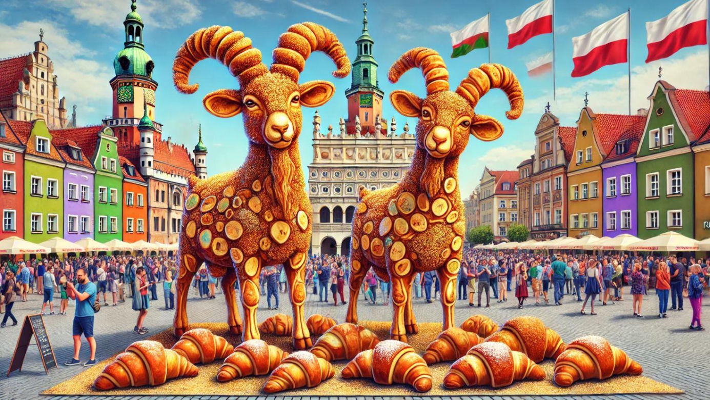Tak wygląda Poznań z chałki