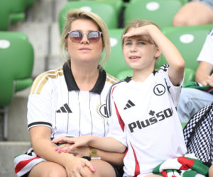 Legia Warszawa - Zagłębie Lubin: Zdjęcia kibiców